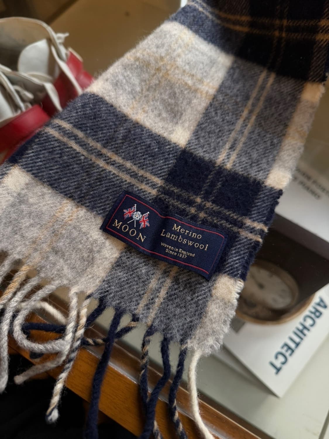 문트위드 램스울 머플러 상품이미지7