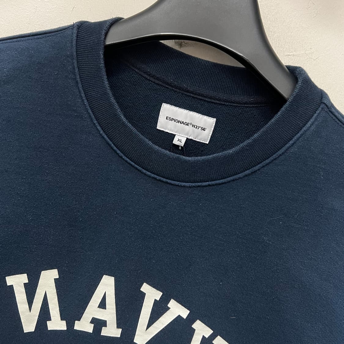 에스피오나지 헤비웨이트 NAVY 맨투맨 XL 상품이미지3