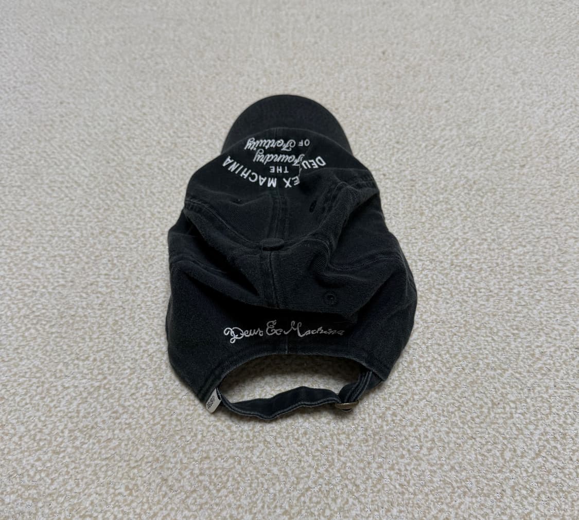 데우스 엑스 마키나 볼캡 블랙 상품이미지2