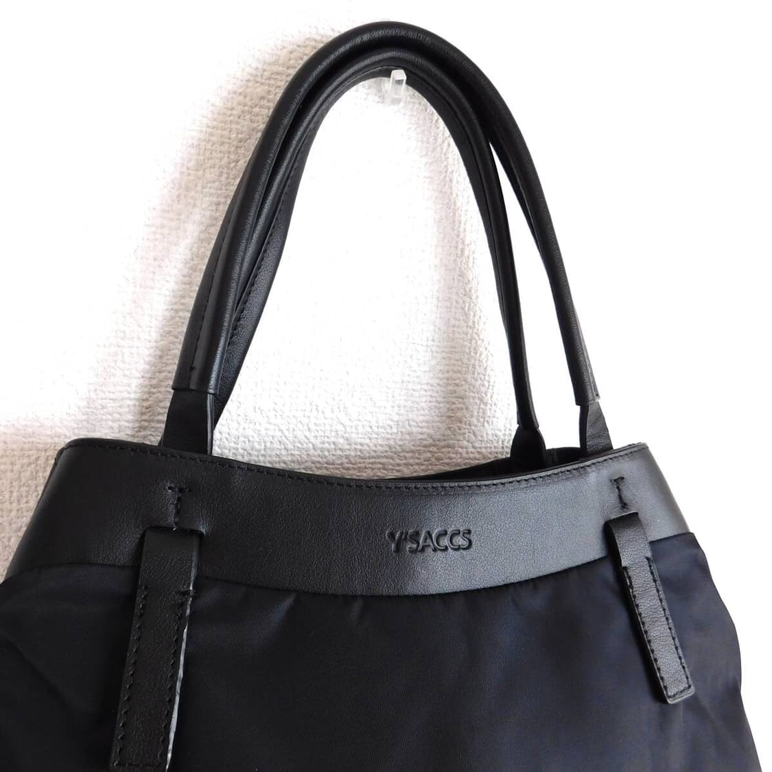 요지야마모토 Y'SACCS 나일론 토트백 상품이미지5