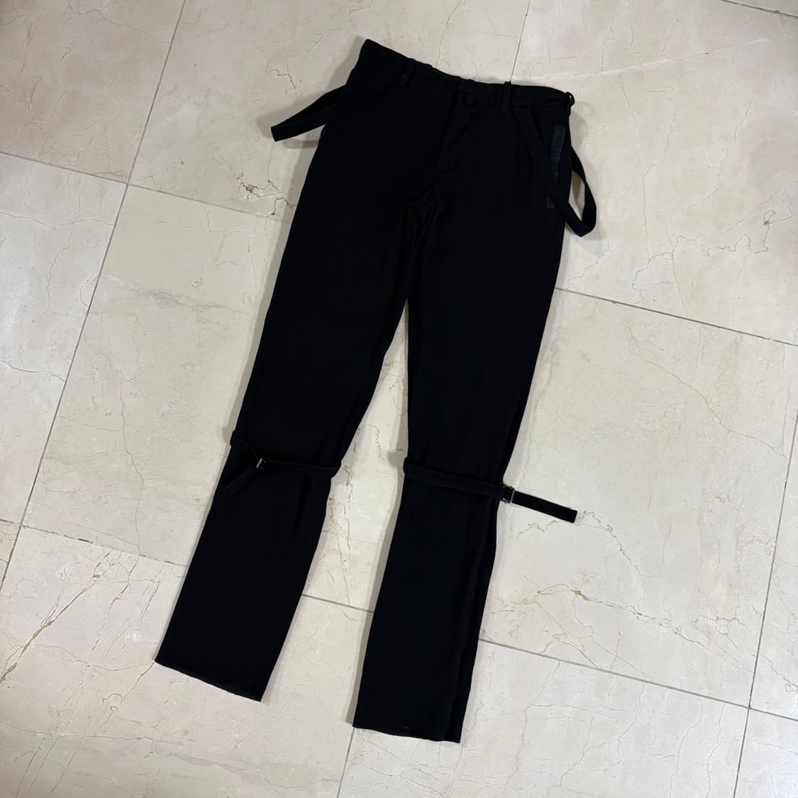 Ann Demeulemeester leg straps trousers 상품이미지2