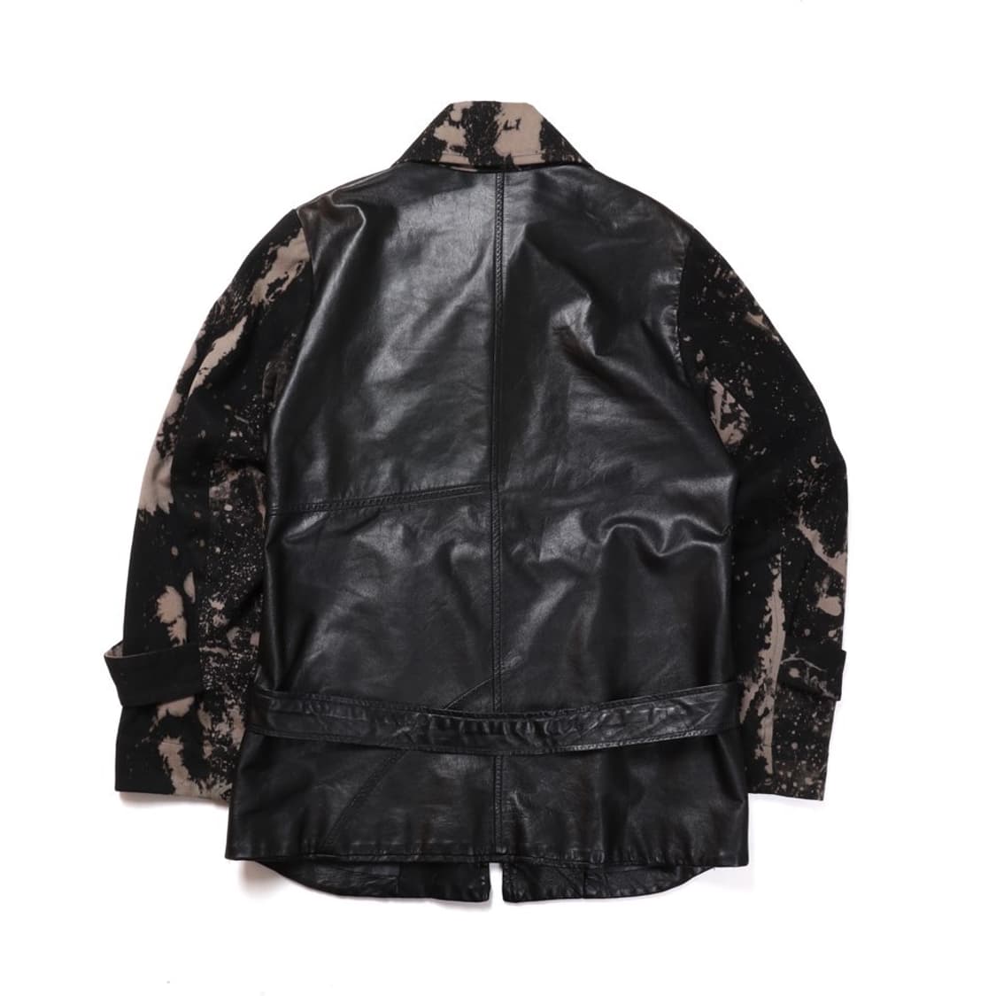 Takahashi 98AW Bleach Leather Jacket 상품이미지4