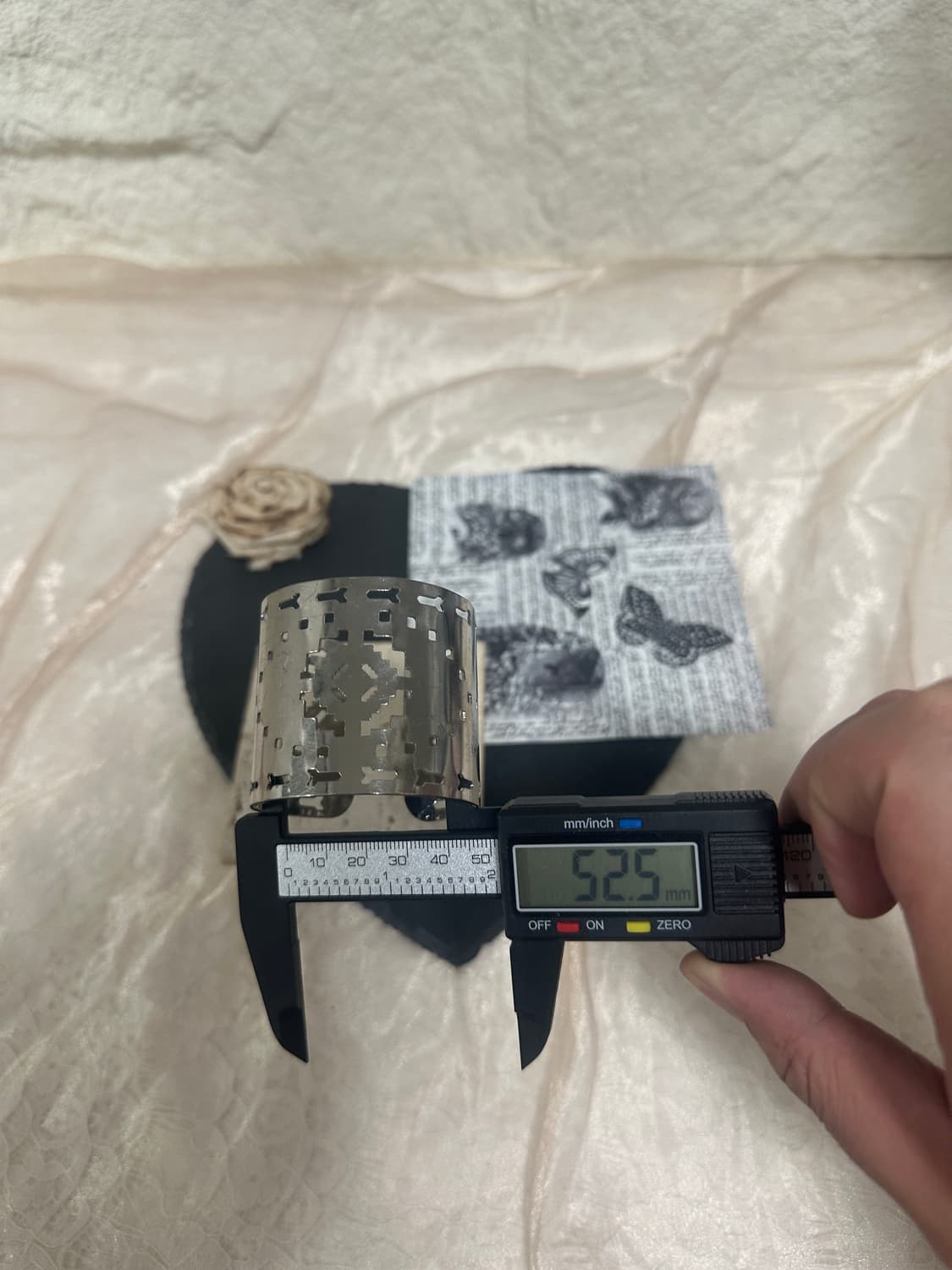 빈티지   모자이크 오픈 팔찌 상품이미지2