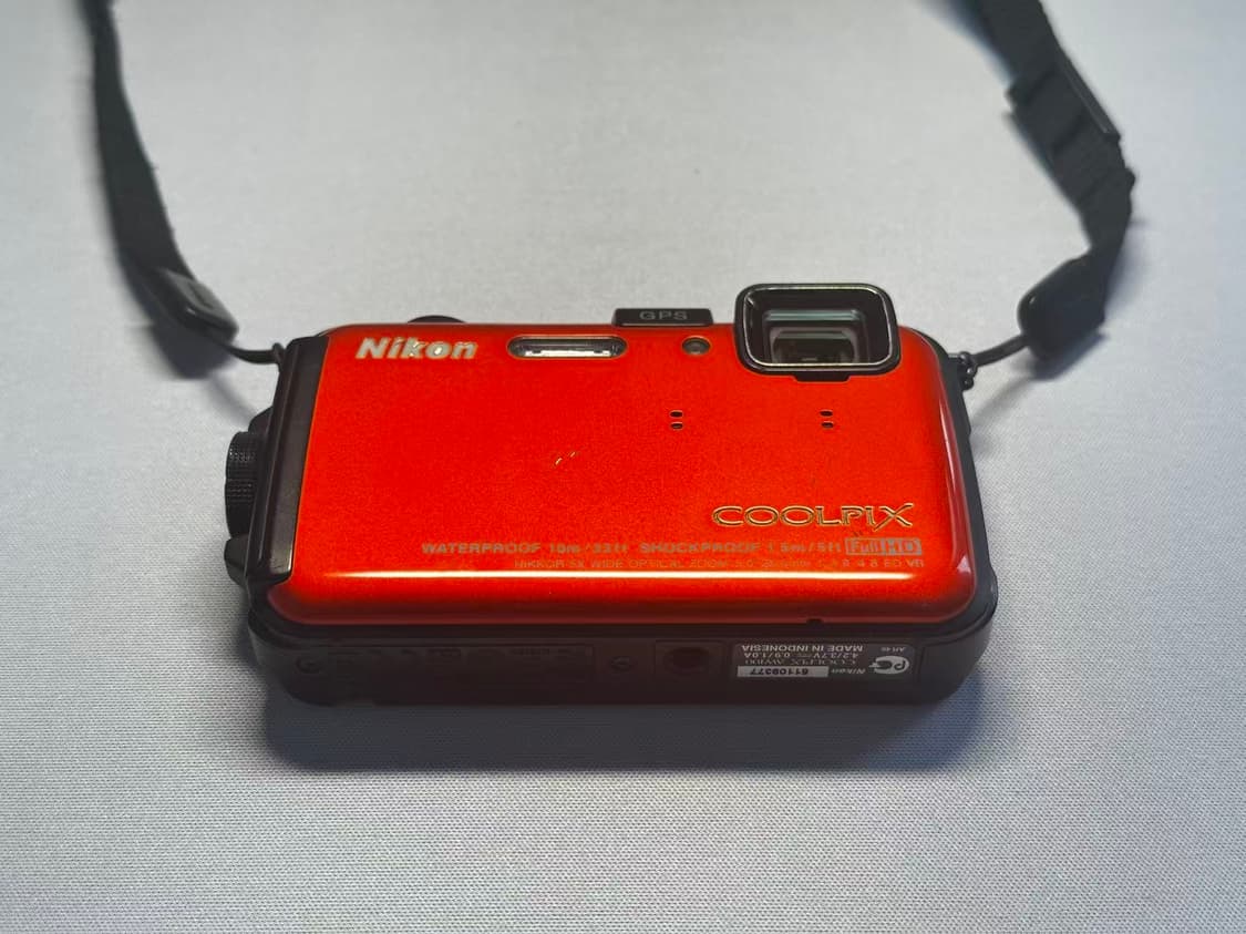 니콘 쿨픽스aw100(aw110) 오렌지 디카 상품이미지2