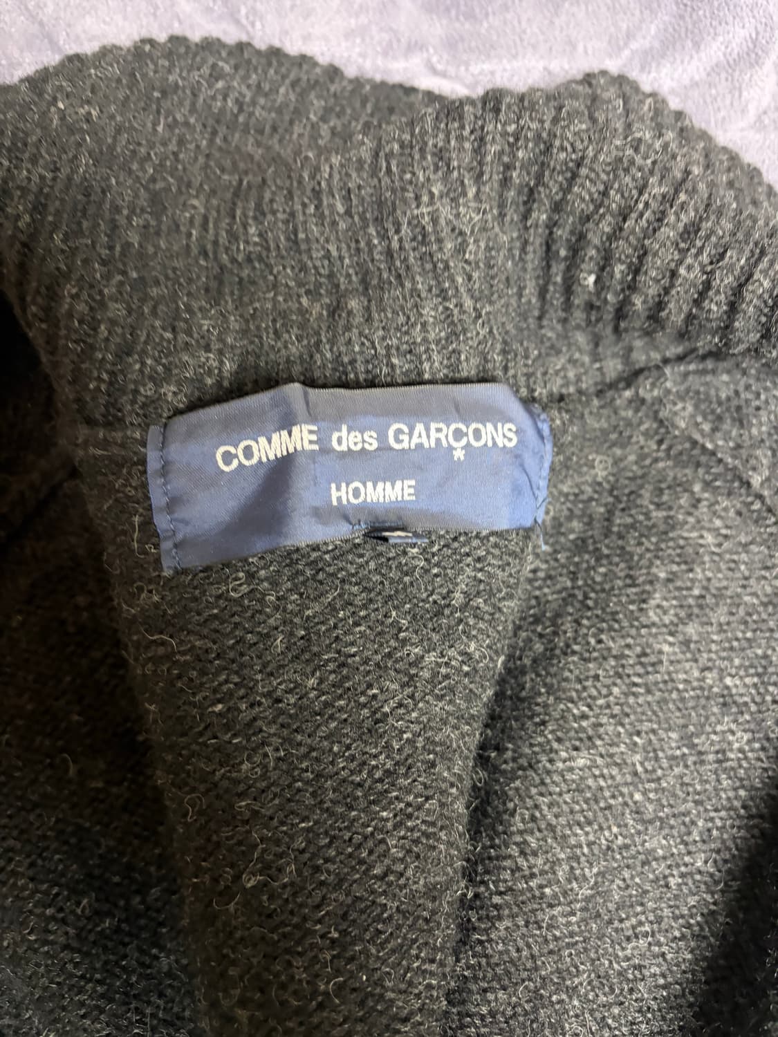 Comme des  Garcons Homme 꼼데가르송 옴므 가디건 M 상품이미지3