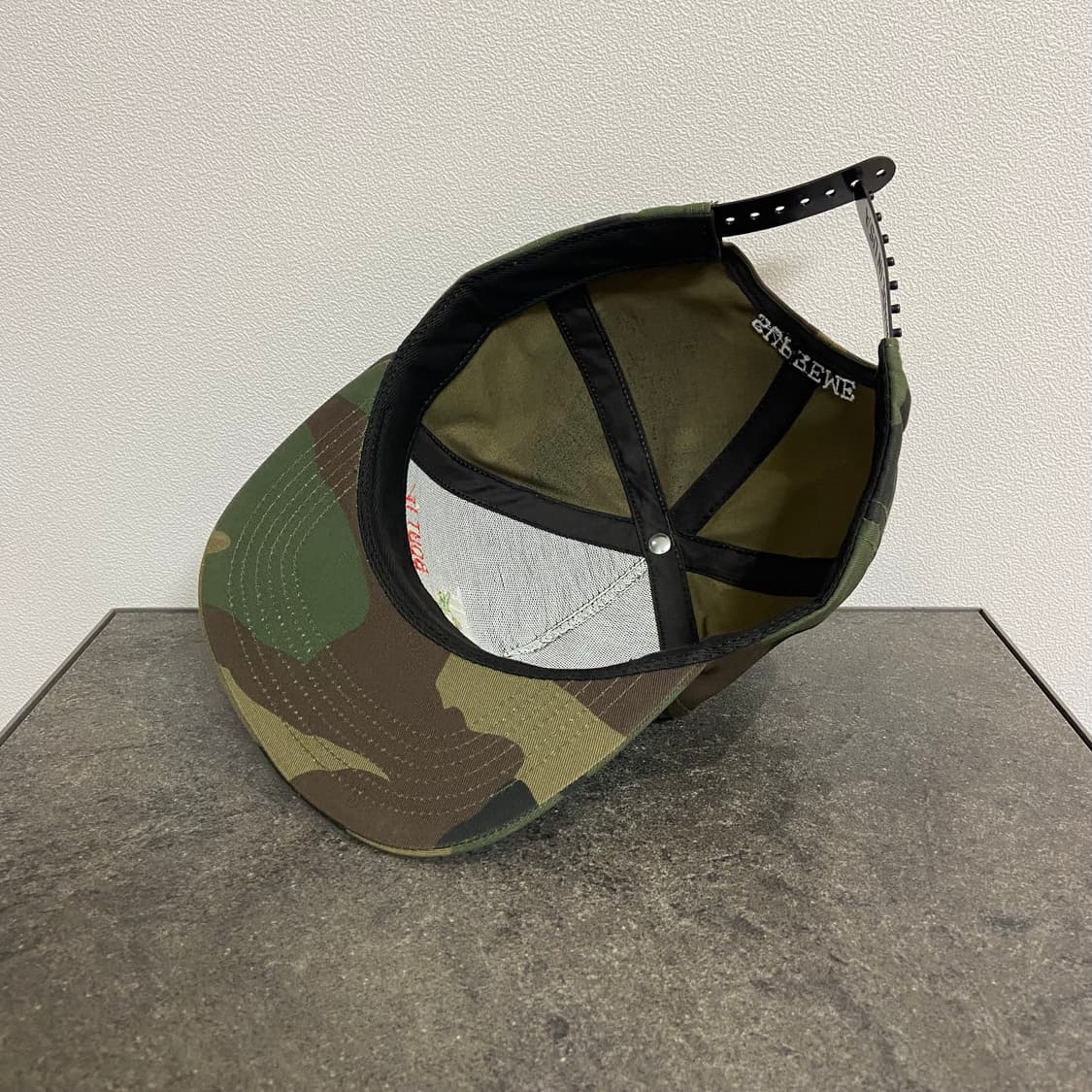(OS) 슈프림 5패널 볼캡 모자 노리밋 우드랜드 카모 상품이미지8