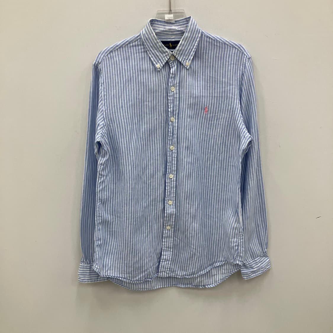 폴로 랄프로렌 스트라이프 린넨 셔츠 S 상품이미지1