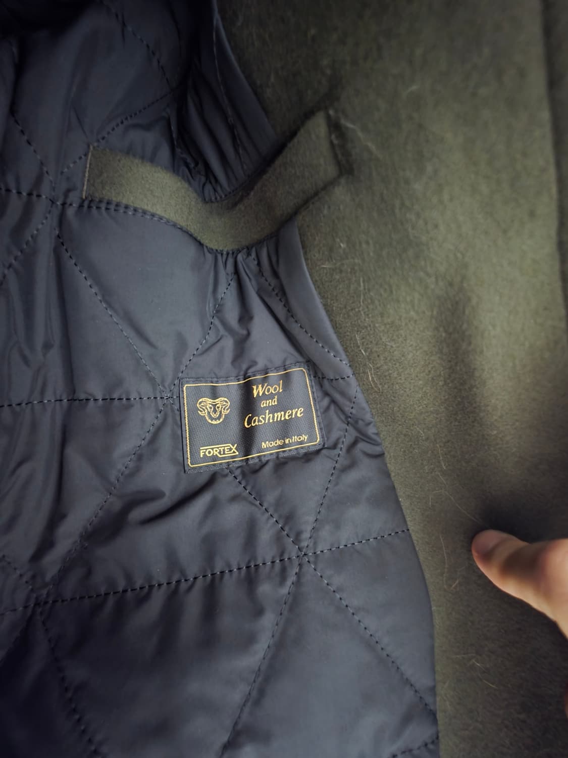 스테인가르텐 하이넥 코트 상품이미지3