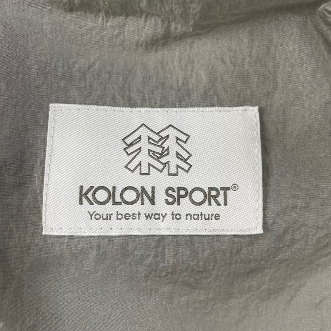 L 코오롱 나일론 블루종 바람막이 자켓 100 상품이미지4