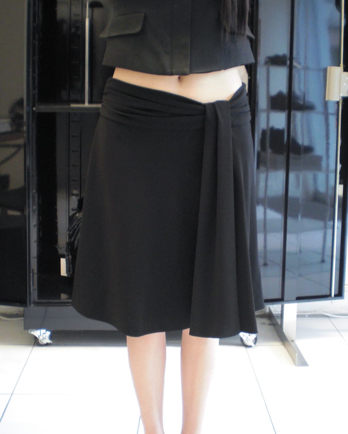 MOSCHINO draped midi skirt 상품이미지2