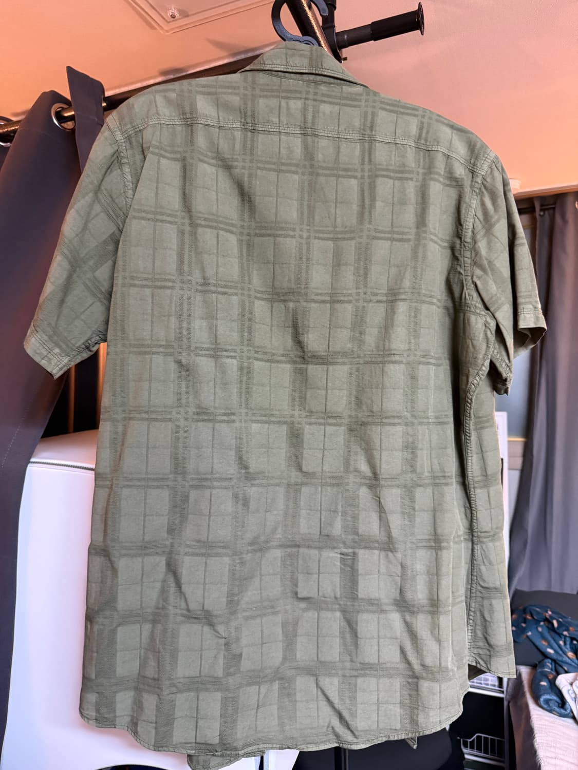 버버리 체크 반팔셔츠 상품이미지5