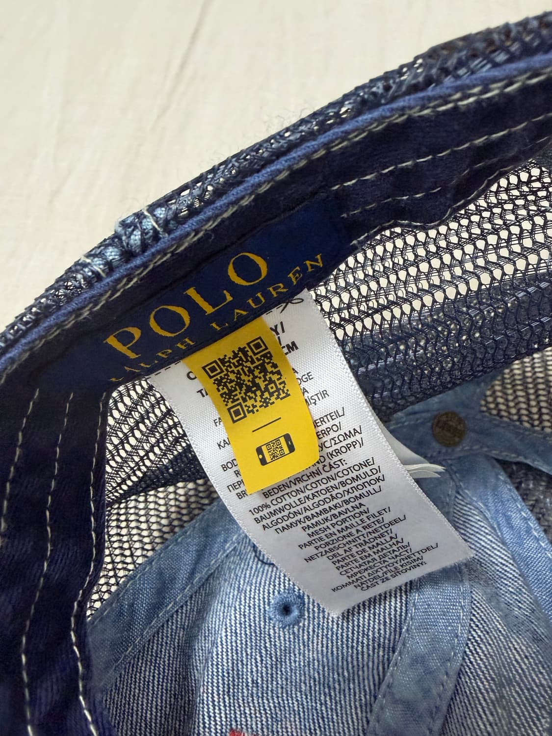 폴로 메쉬 볼캡 모자 rrl 상품이미지7