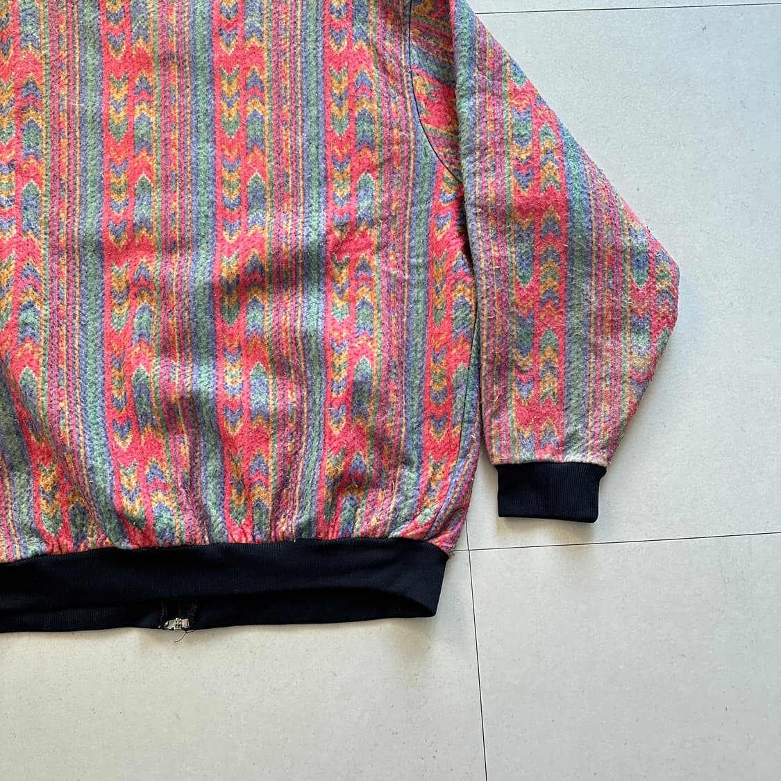 90s 칼하트 사우스웨스트 아즈텍 패턴 블랭킷 산타페 집업 XL 상품이미지9