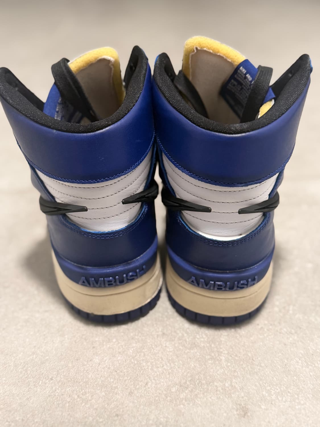 [290] 나이키 x 엠부쉬 덩크하이 딥 로얄 블루 팝니다 상품이미지4