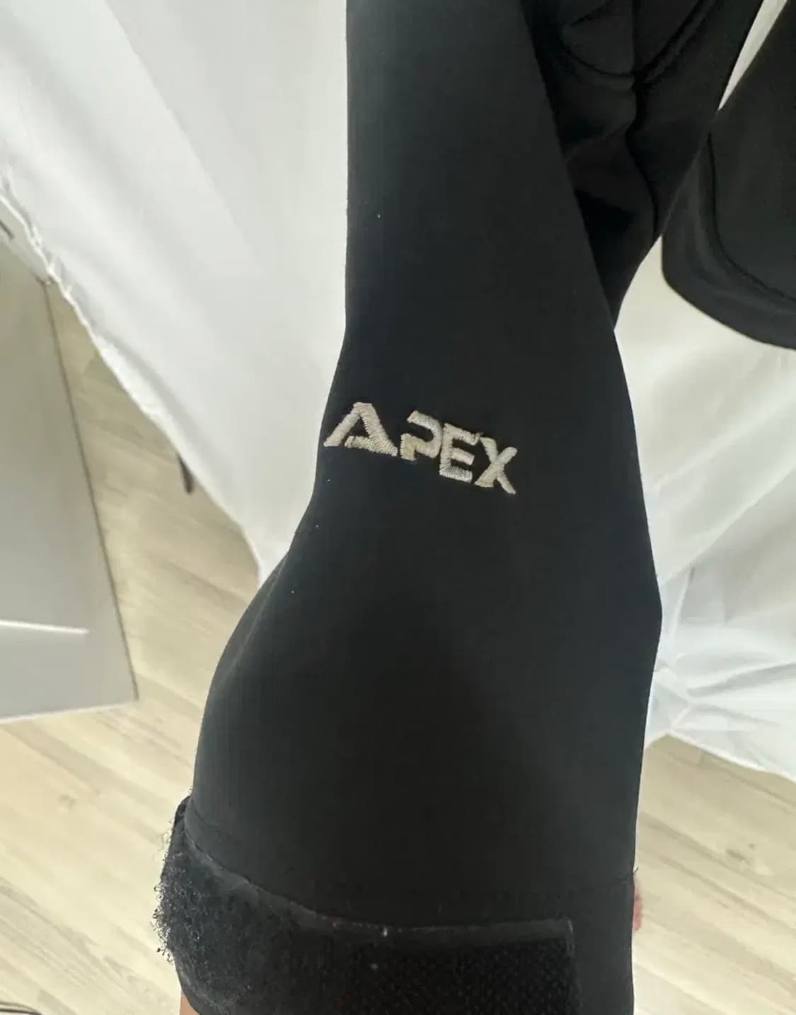no.150 노스페이스 블랙 소프트쉘 자켓 xl 상품이미지3