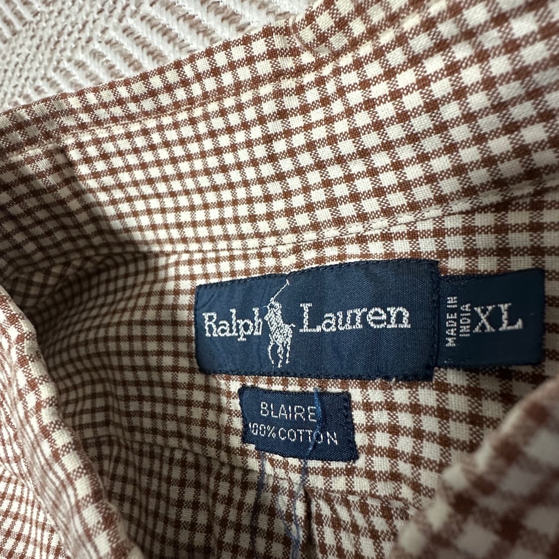 POLO RALPH LAUREN check shirt 상품이미지4
