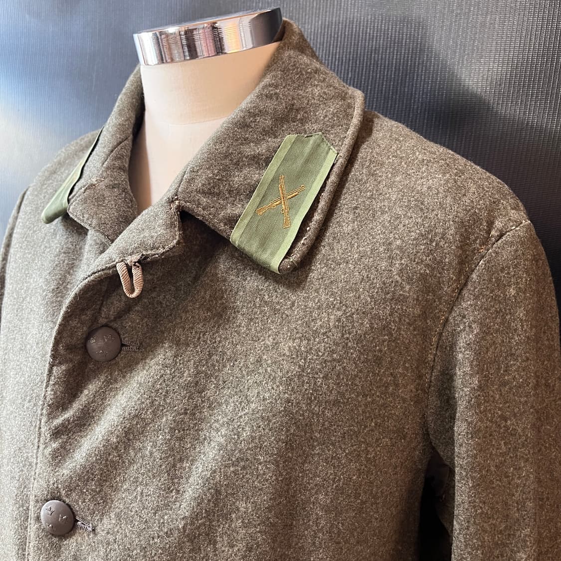  40s 스웨덴군 오리지널 울 필드 자켓 북유럽 상품이미지4
