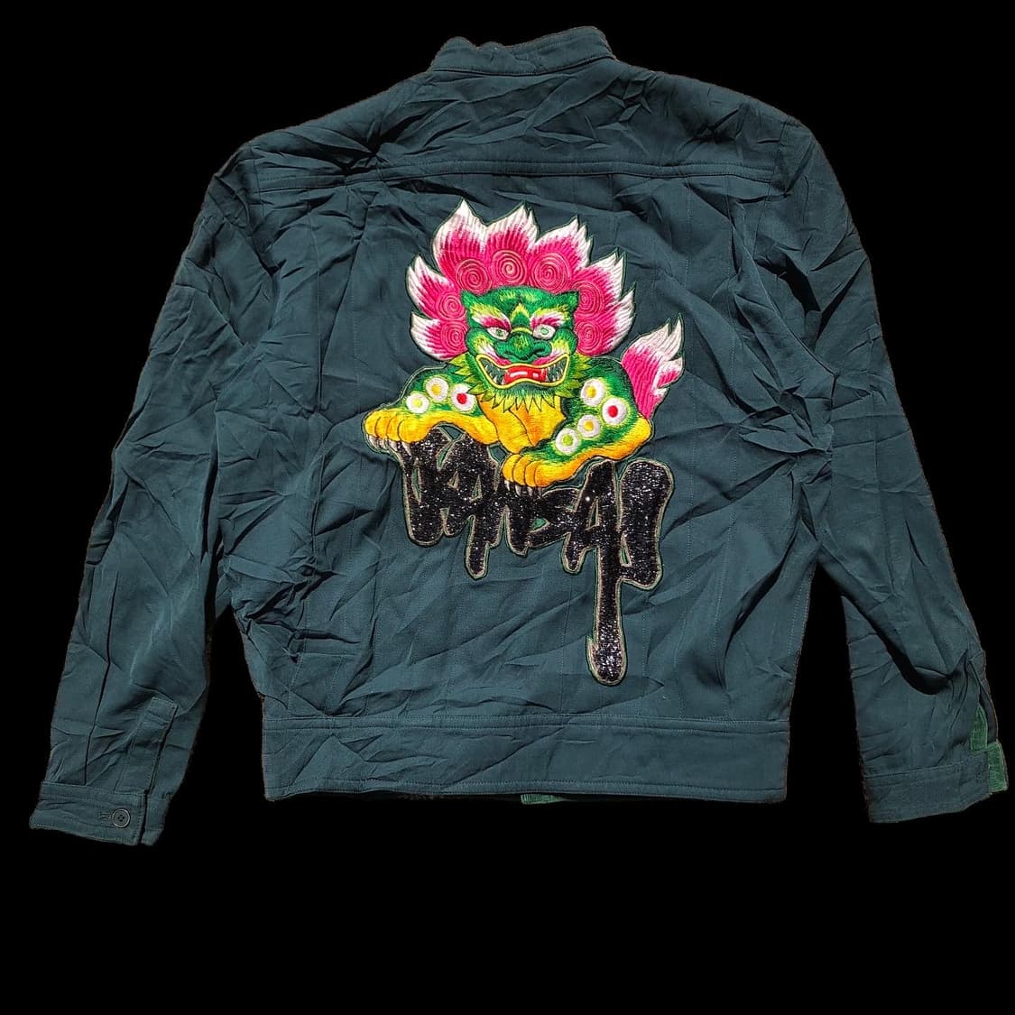 [M] 칸사이 야마모토 해태 자수 자켓  상품이미지3