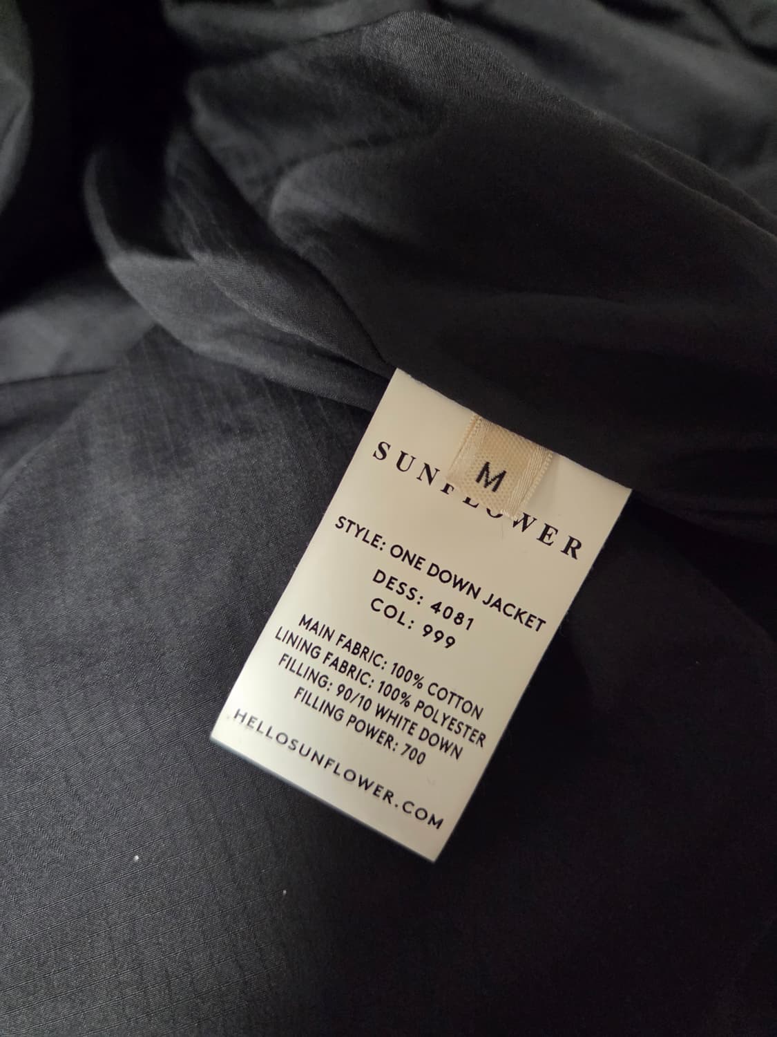 선플라워 원다운 패딩 상품이미지6