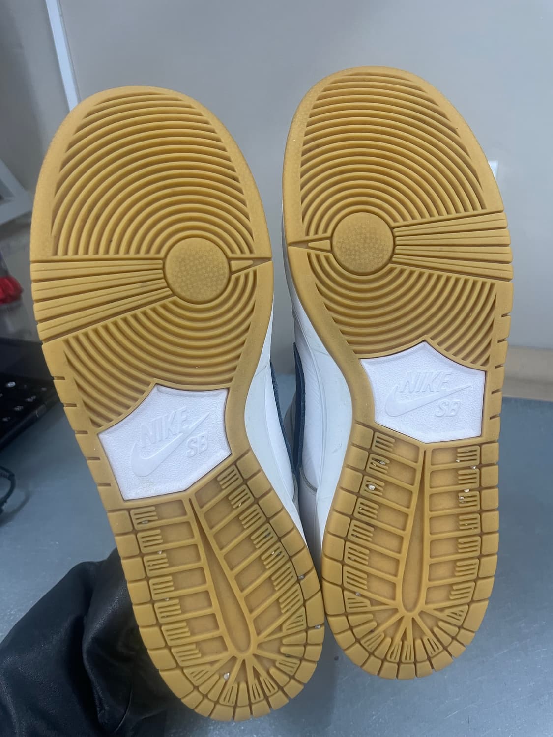 나이키 SB 덩크 로우 프로 ISO 오렌지 라벨 화이트 네이비 290 상품이미지6