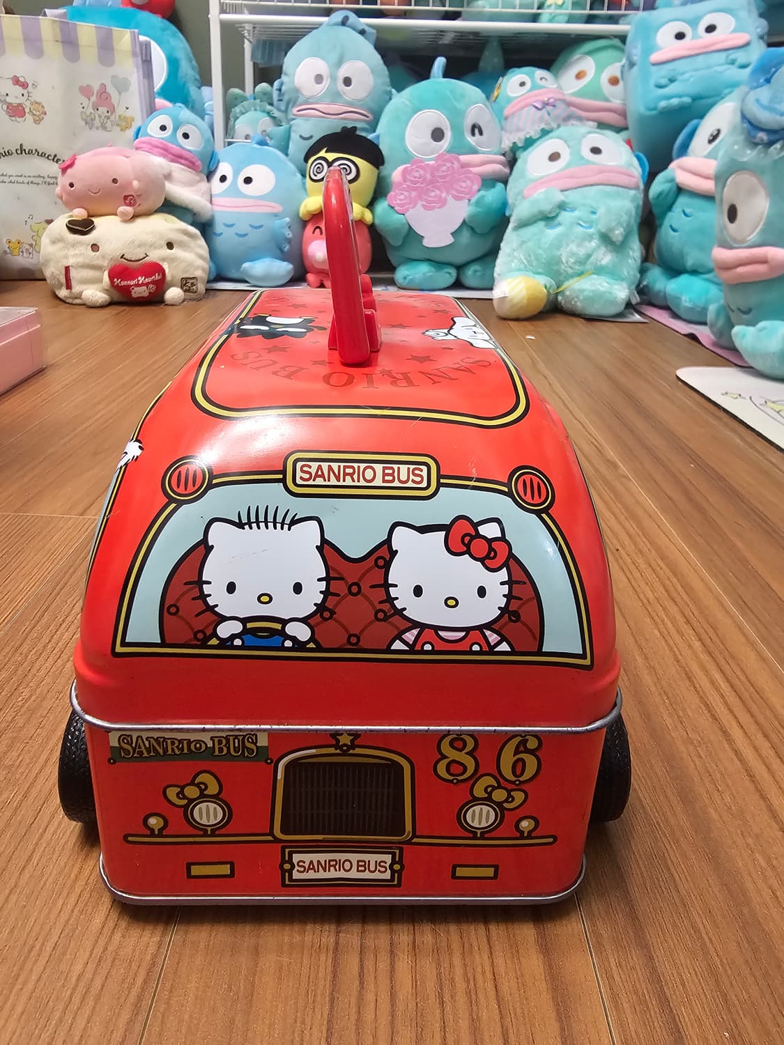 산리오 고전 버스 틴케이스 소품함 보관함 상품이미지2