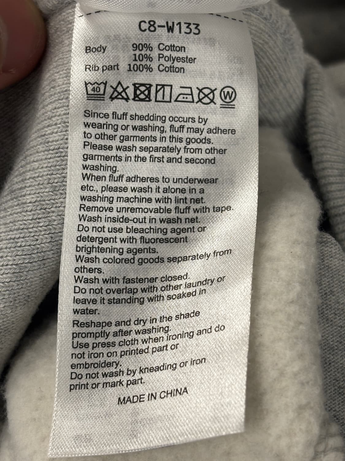 챔피온 리버스 위브 x 엔할리우드 후드티 XL 상품이미지6