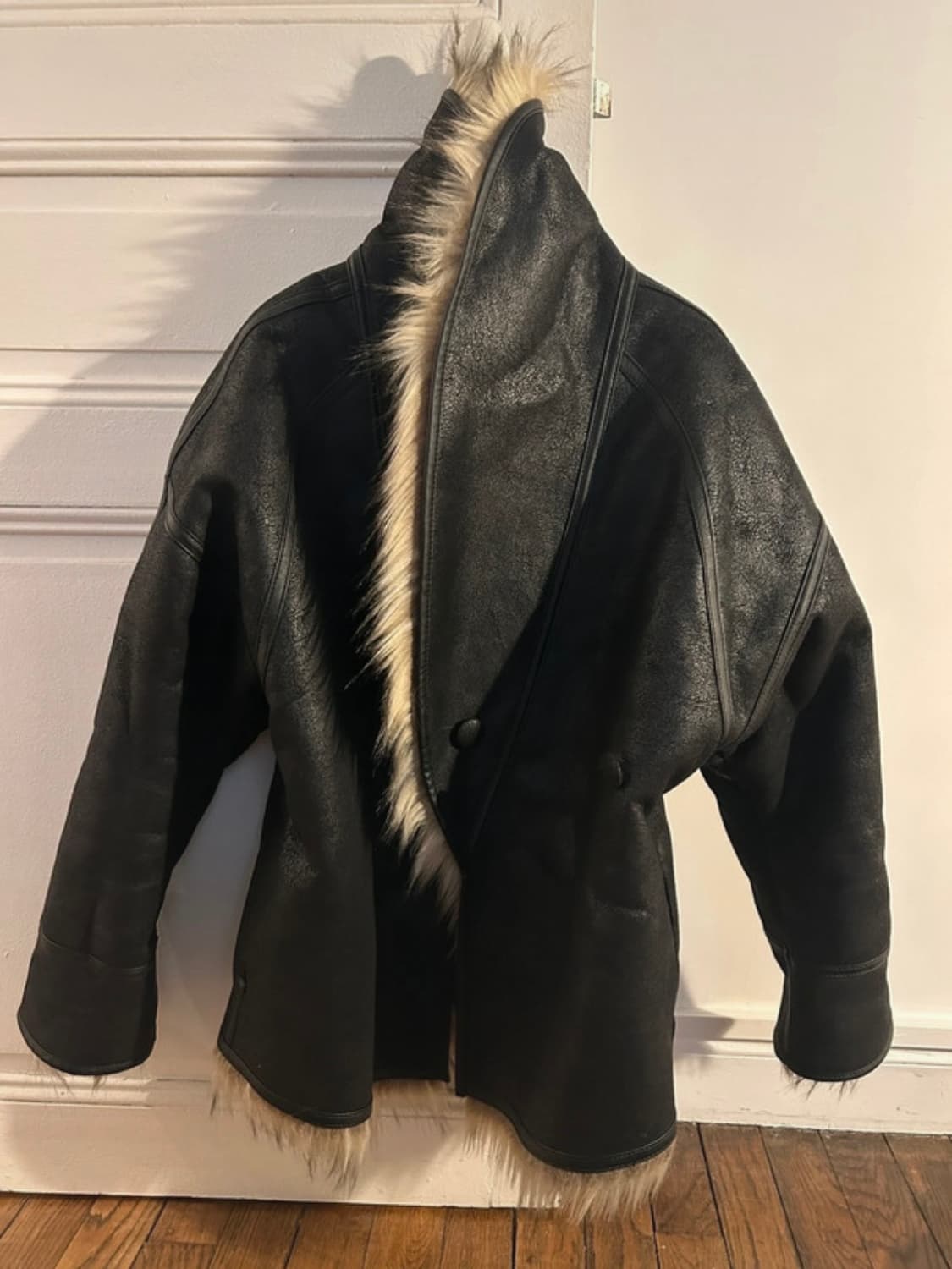 오픈와이와이 페이크퍼 리버시블 자켓 상품이미지9