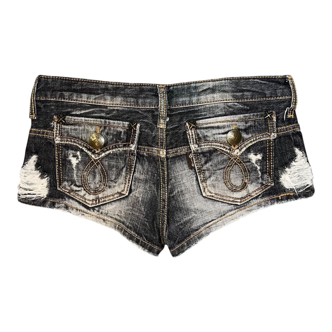 d.i.a 다이아 데미지 데님숏팬츠 갸루y2k펑크 상품이미지3