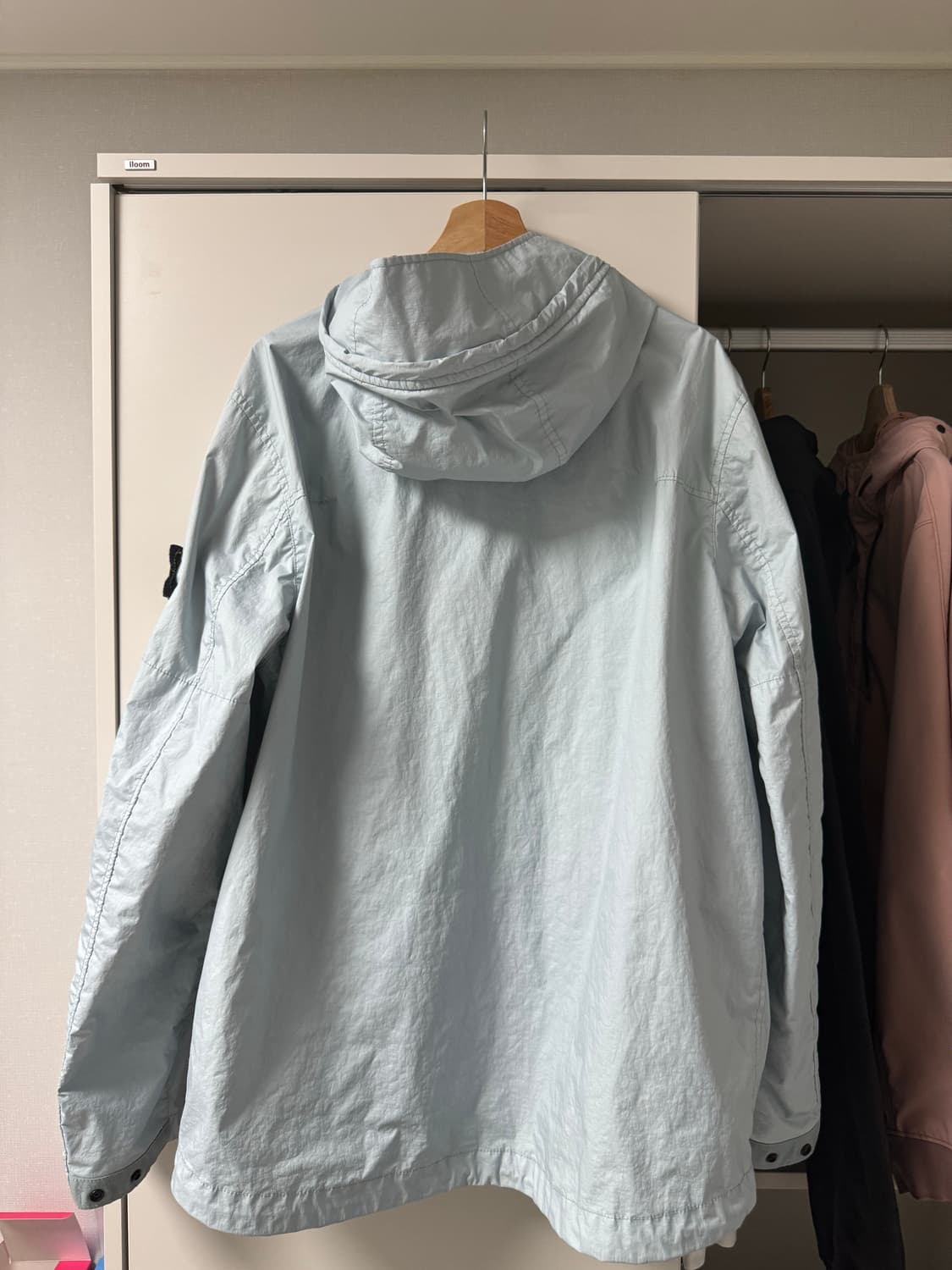 스톤아일랜드 24SS 멤브라나 3L TC 스카이 블루 xl 상품이미지5