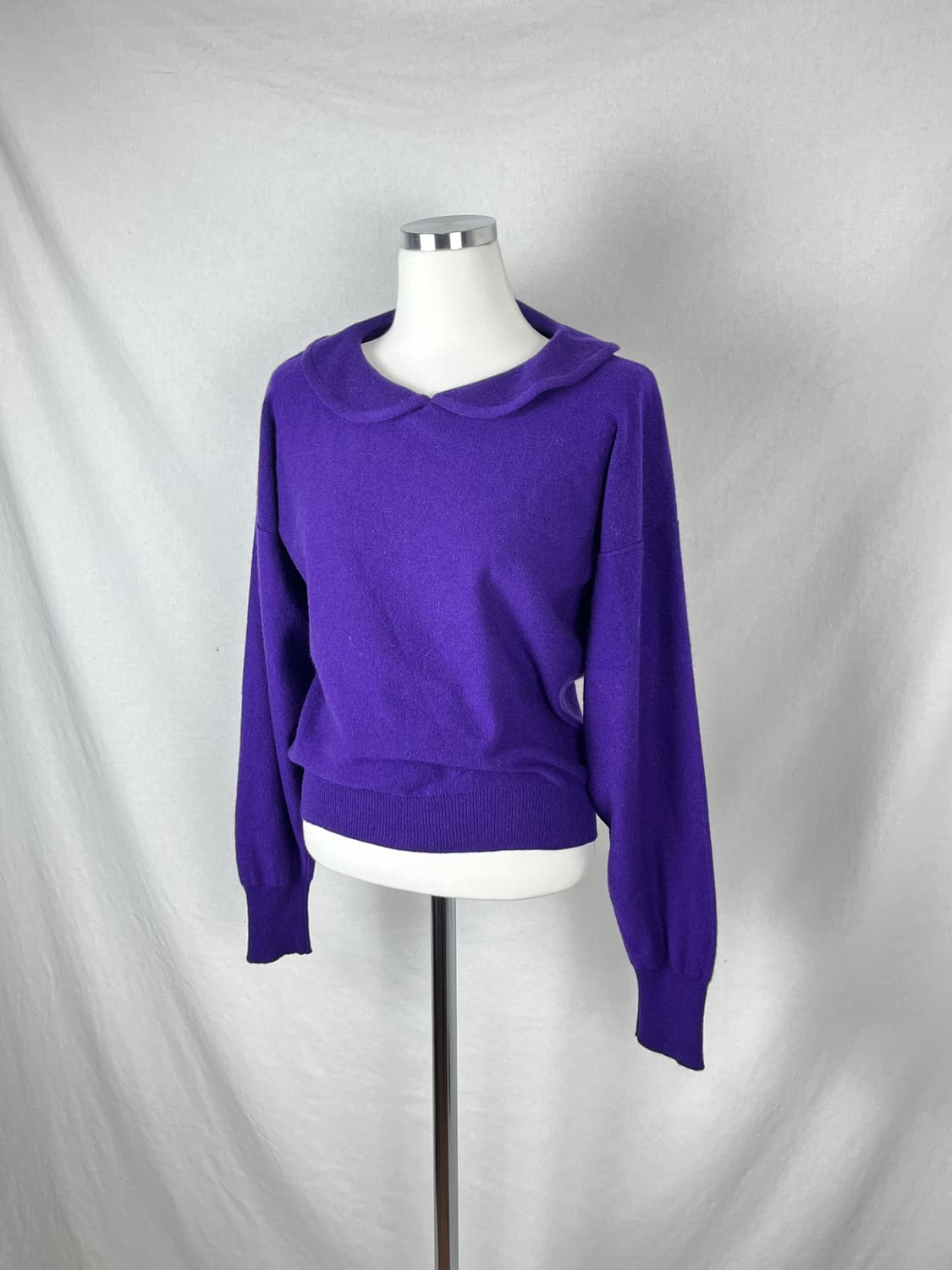 Sonia Rykiel (made in Scotland) 퍼플컬러 니트  상품이미지1