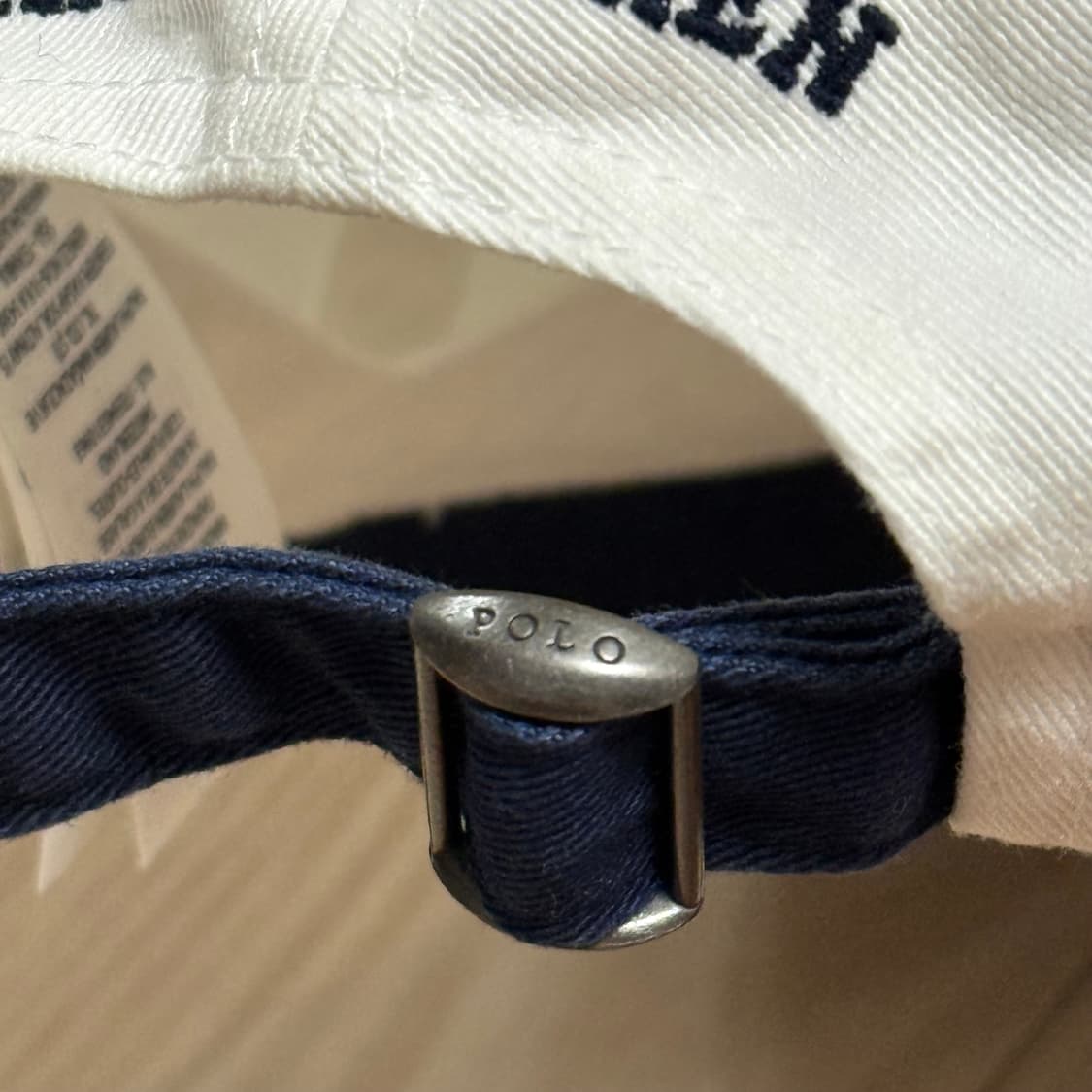 폴로 랄프로렌 화이트 볼캡 상품이미지4