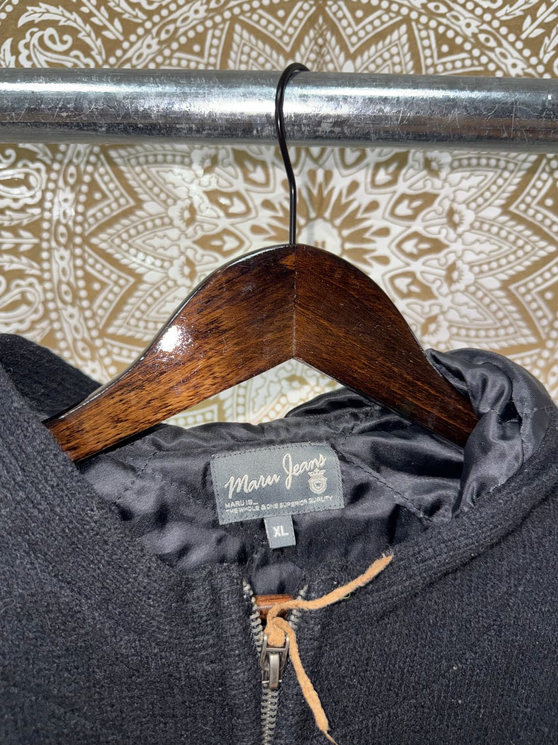 maru 빈티지 에스닉 니트 후디롱자켓  상품이미지5