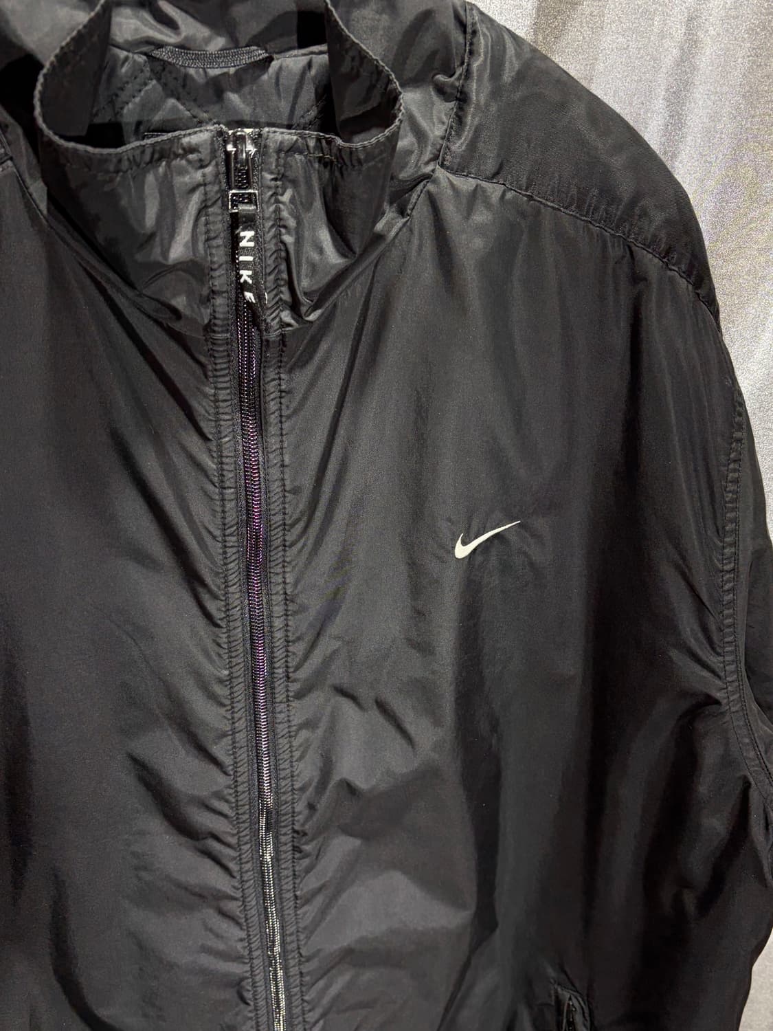 M 나이키 NiKE 빅로고 스우시 패디드 나일론 자켓 상품이미지6