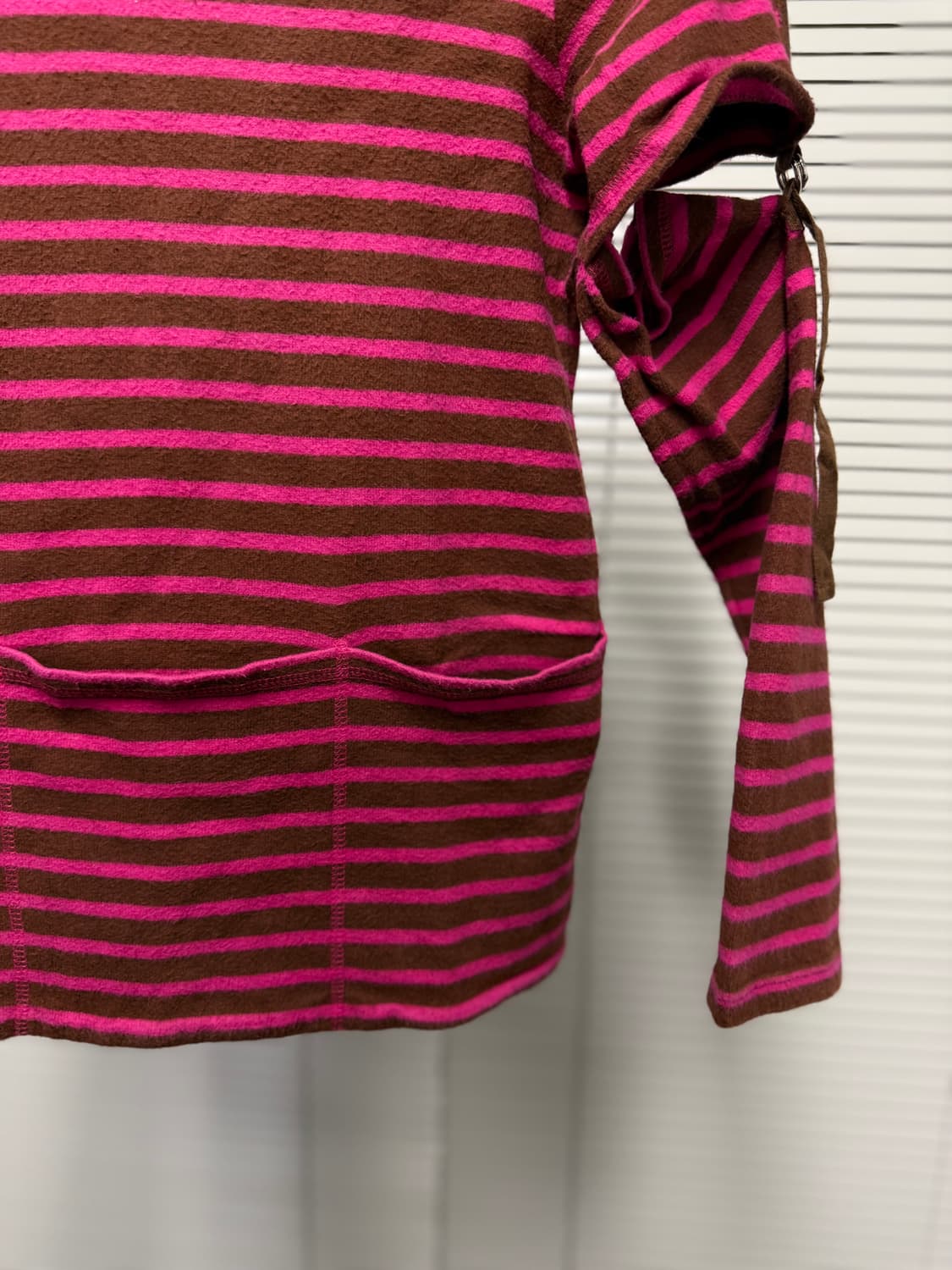 algonquins 스트라이프 파츠 티셔츠 상품이미지3