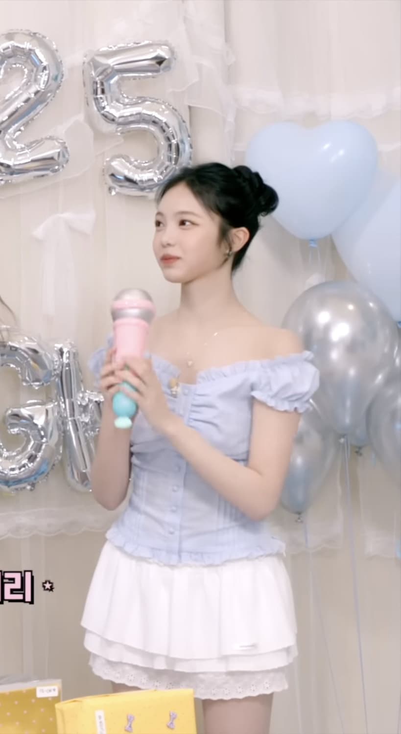 이안 착용) 라츠유 엘라 블라우스 블루 s 상품이미지2