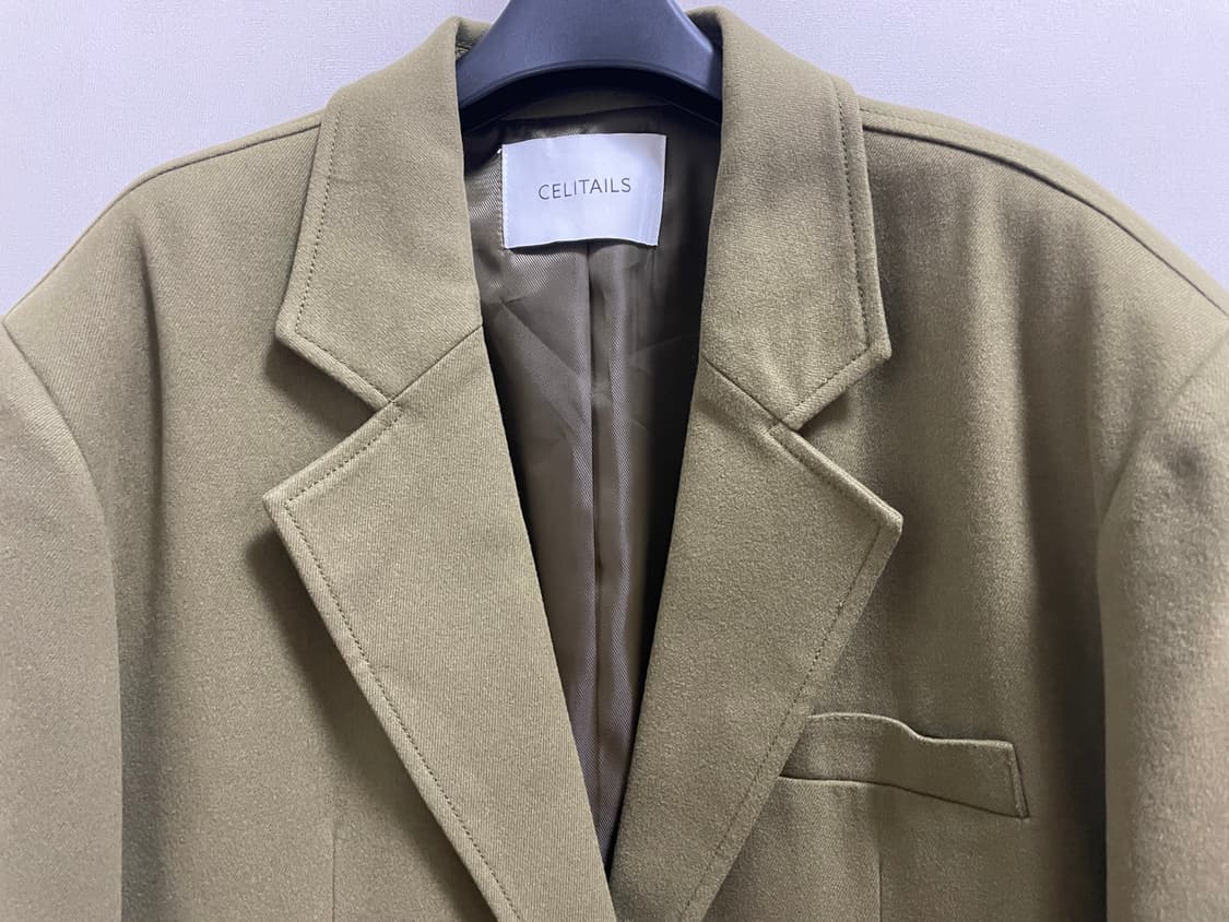 celitails 셀리테이즈 올리브 오버핏 자켓/블레이저 상품이미지8