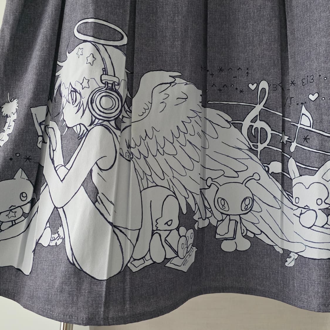 유민하 엔젤 플리츠 스커트 S 상품이미지5