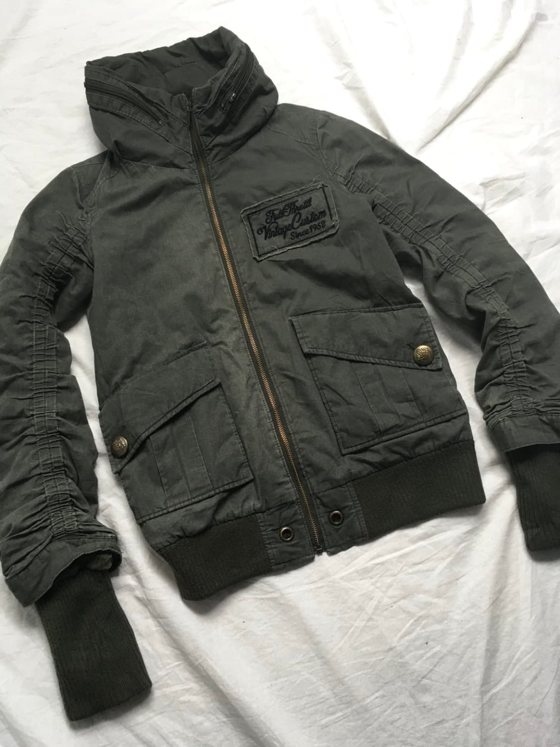 Guerilla shirring sleeve jacket 상품이미지3