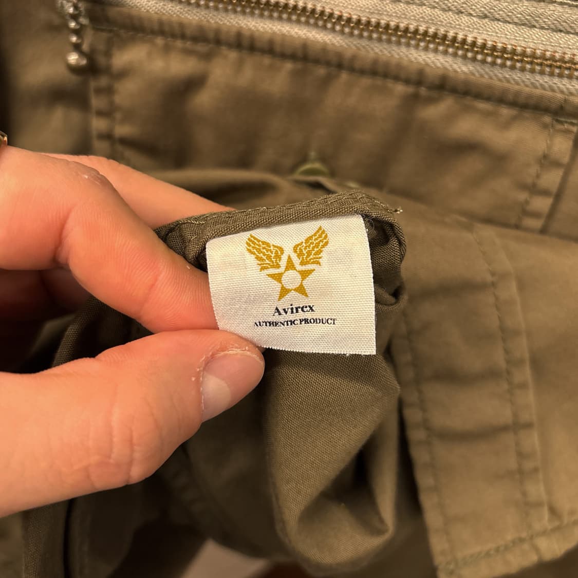 90s 아비렉스 U.S 에어포스 플라이트 셔츠자켓 백스텐실 N962 상품이미지8