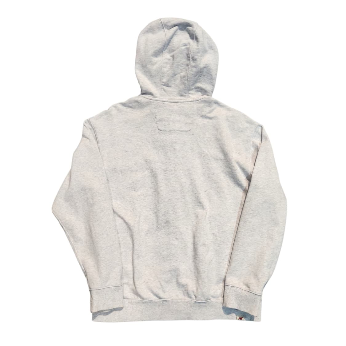 뉴발란스 오리지날 로고 후드집업 그레이 (XL) 상품이미지2
