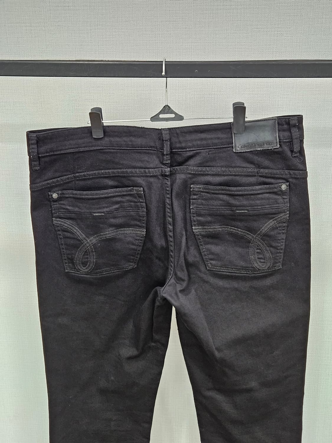 캘빈클라인 블랙 면바지 36사이즈 상품이미지3