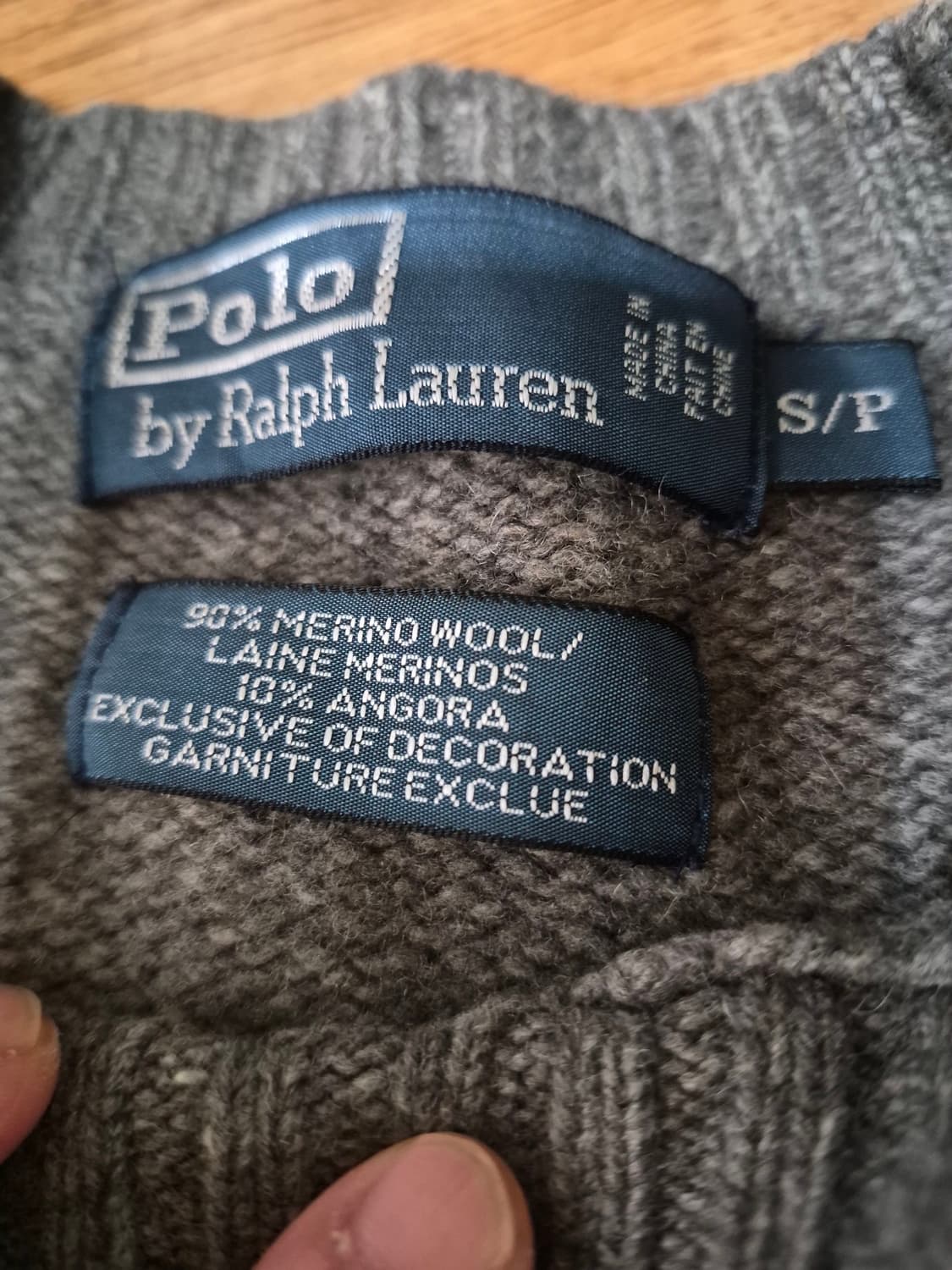 Polo Ralph Lauren 메리노 울 니트 스웨터s 상품이미지2