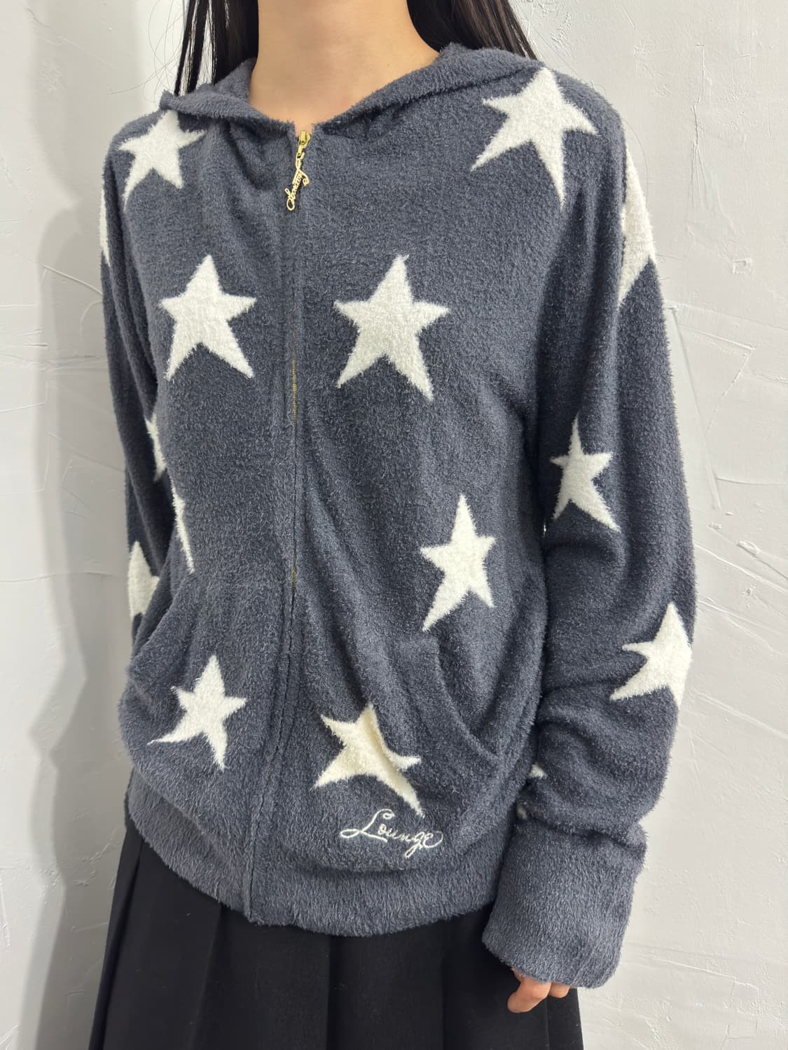 star fleece hood zipup 상품이미지3