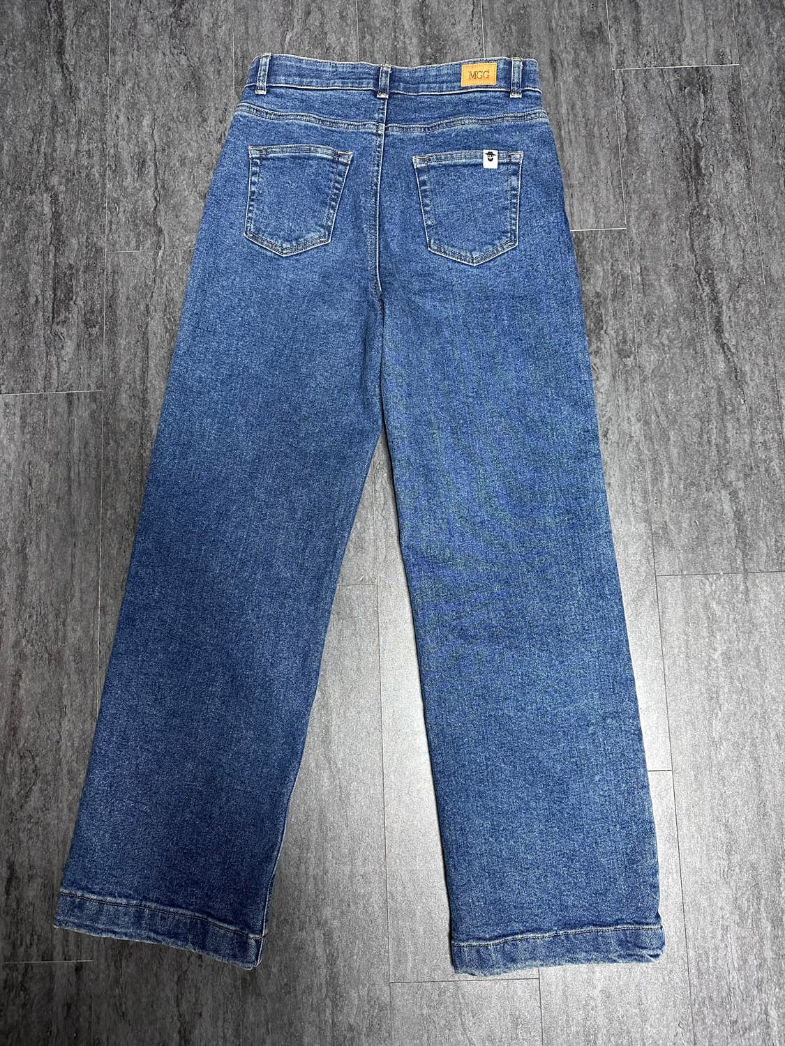 맥우드건 세미와이드핏 기모 데님팬츠(26사이즈) 상품이미지3