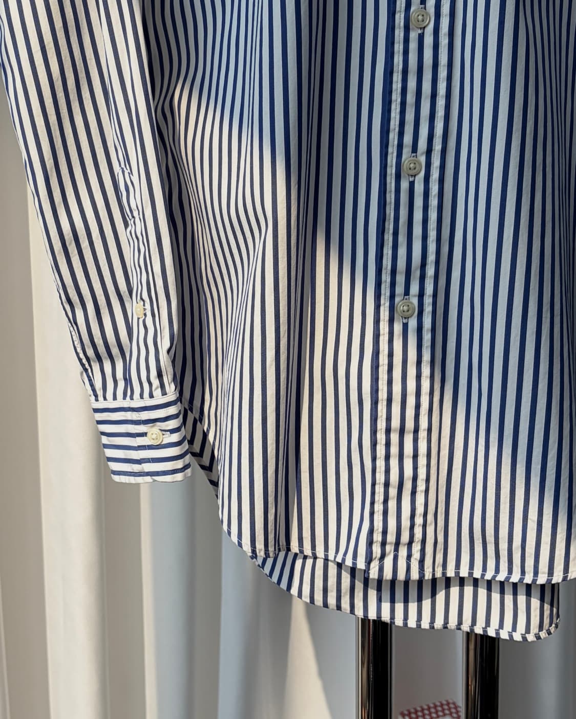 [S-M]폴로 랄프로렌 클래식핏 포플린 스트라이프 셔츠 상품이미지5