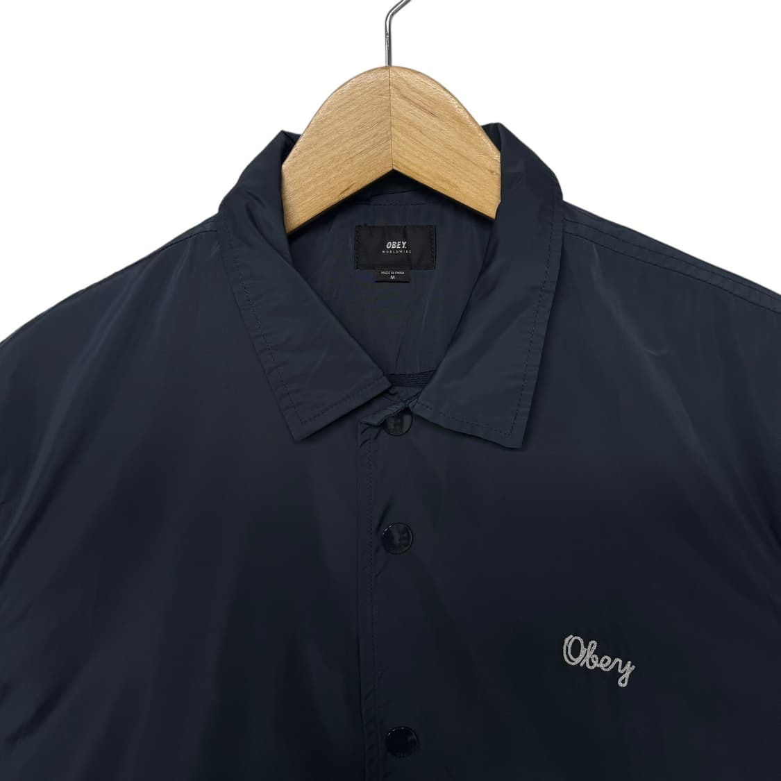 오베이 스몰로고 코치바람막이 자켓  상품이미지2