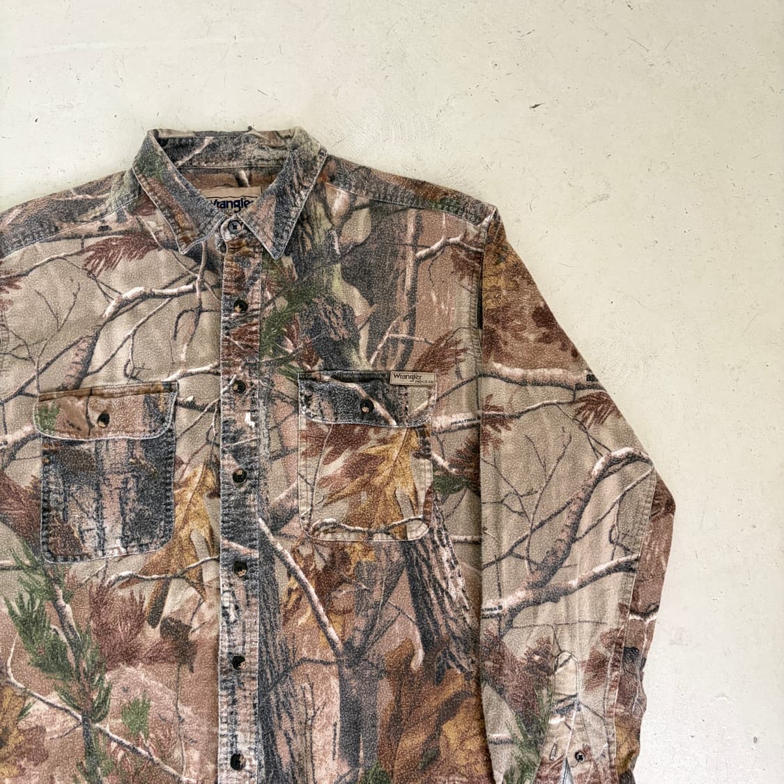 랭글러 PRO GEAR 빈티지 리얼트리 워크셔츠 XL 상품이미지2