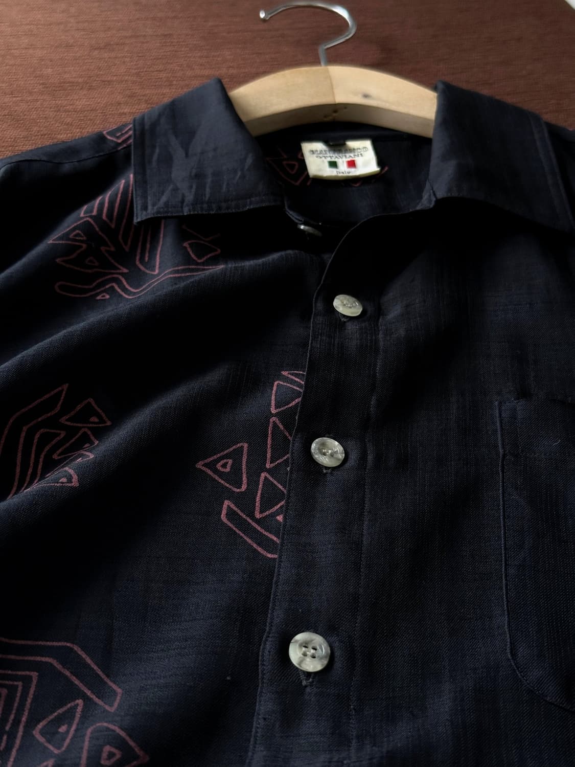 High count design pattern H/S shirt 상품이미지2