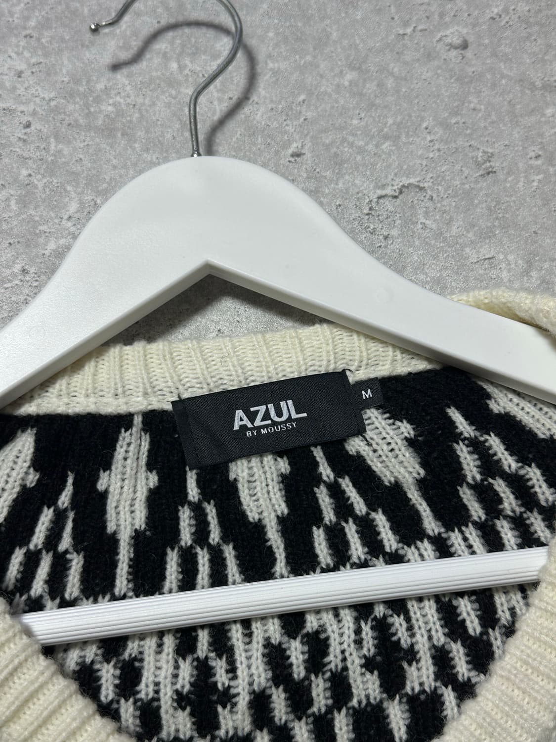 AZUL BY MOUSSY 페어아일 아이보리 니트 상품이미지4