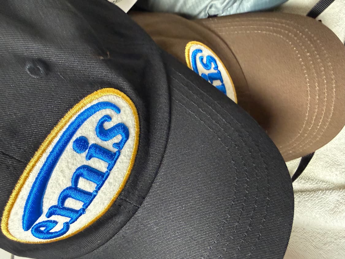 이미스 볼캡 브라운 블랙 상품이미지1